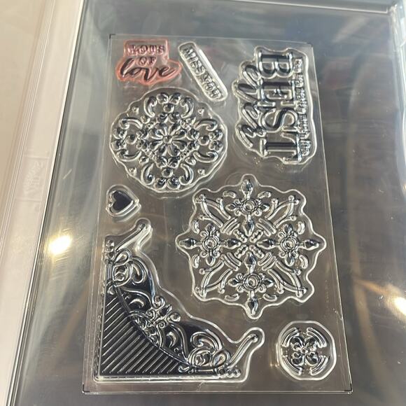 Stampin' Up ALL ADORNED 8 pc Stamp Set 149728 - Picture 2 of 2